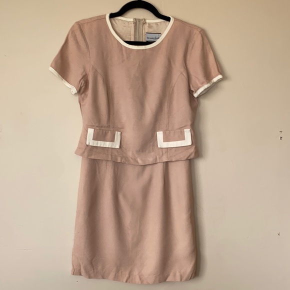 Vintage Peach Minidress - Picture 1 of 4